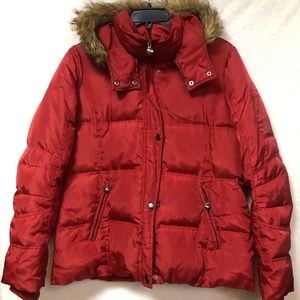 Red Covington Puffer Jacket